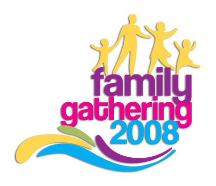 family gathering logo  behance