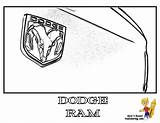 Coloring Ram Dodge Pages Truck 1500 Comments Coloringhome sketch template
