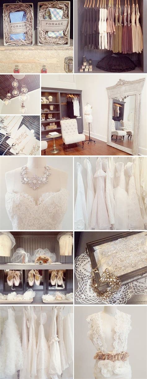 finery boutique decor boutique design  boutique vintage bridal