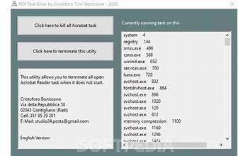 PDF Task Killer screenshot #0