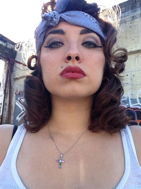 selfie from chola photo shoot nose piercing piercings chola style