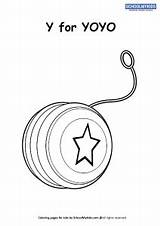 Yoyo Craft Schoolmykids sketch template