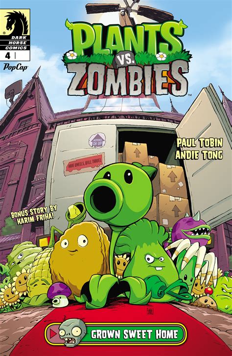 Plants Vs Zombies Grown Sweet Home Issue 4 Viewcomic