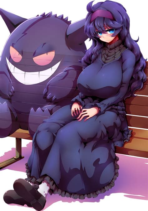 Hex Maniac And Gengar Pokemon And 2 More Drawn By Tokyo