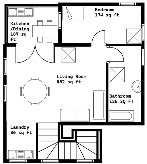 sample floor plan image   specification   room sizes