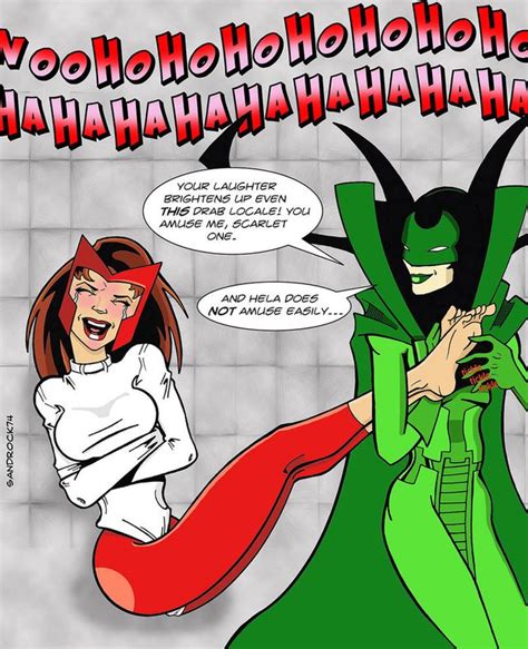 Scarlet Witch Feet Tickled By Hela Hela Rule 34 Art Luscious Hentai