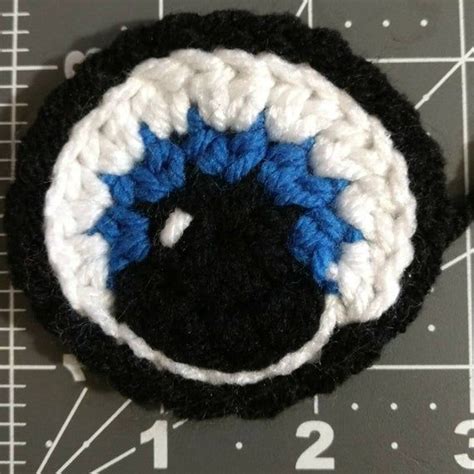 pretty eye  amigurumi applique hats crochet pattern  etsy
