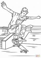 Skateboard Coloring Pages Skateboarding Trick Printable Kids Board Entitlementtrap Marvelous Coloriage Drawing Boy Sheets Riding Templates sketch template