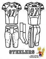 Coloring Pages Pittsburgh Steelers Printable Popular Color Getcolorings sketch template