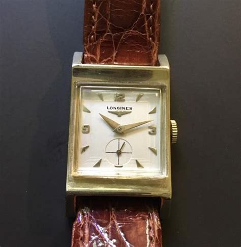vintage longines 10k gold filled watch mens wrist watch 17 jewels