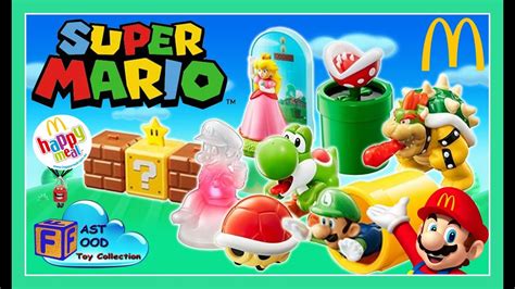2017 Super Mario Mcdonalds Happy Meal Toys Asia World Collection Full
