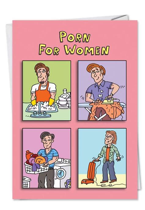 porn for women funny birthday card