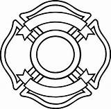 Fire Maltese Cross Department Blank Coloring Badge Template Clip Logo Pages Dept Police Firefighter Clipart Getcolorings Clipartmag Getdrawings Clipground Cliparts sketch template