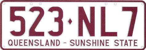 qld number plate template scenic templates