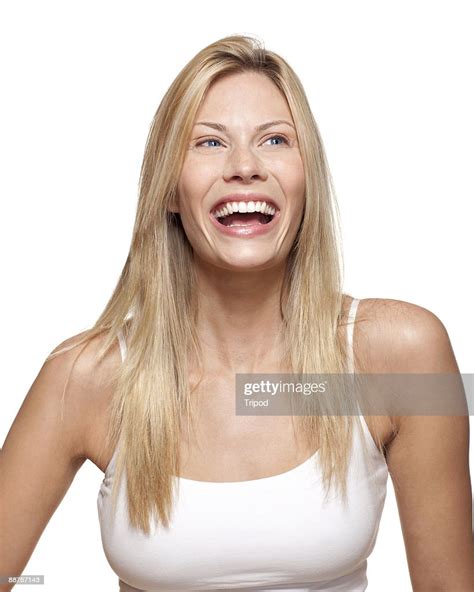 woman laughing with mouth open photo getty images