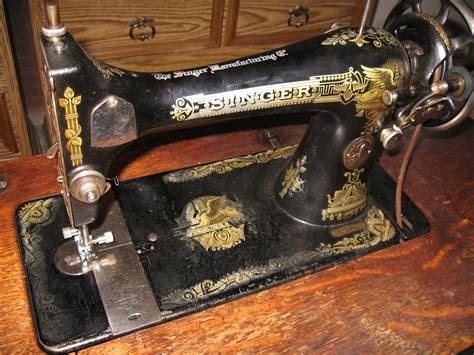 trampled  geese treadle powered sewing machine