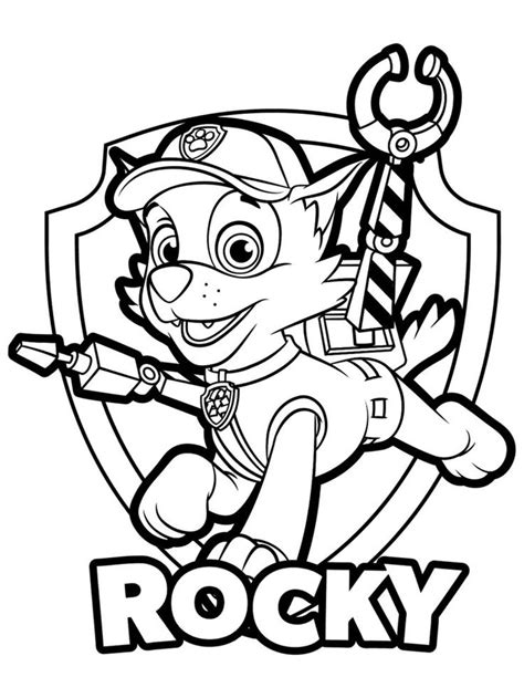 paw patrol coloring pages pinterest     collection