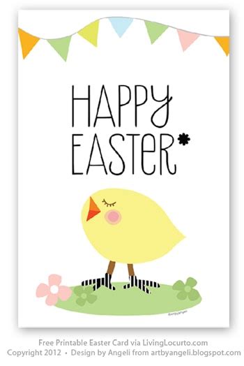 printable easter card living locurto