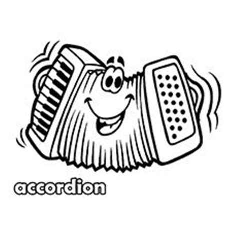 accordion  action coloring page  print  coloring