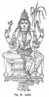 Hindu Drawings Indian Painting Gods Goddess Sketches Mural Outline Lalita Coloring Paintings Drawing Mandala Kerala God Tanjore Sketch Amman Simple sketch template