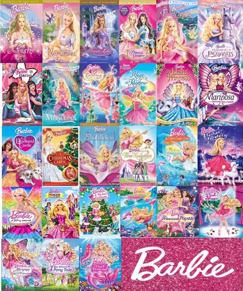 List Of Every Single Barbie Movie Ever Made In Order Made