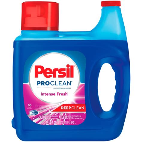 persil proclean liquid laundry detergent intense fresh  fluid