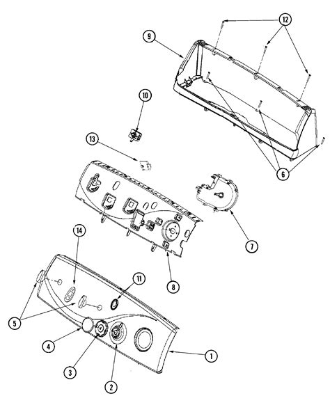 maytag atlantis dryer parts diagram