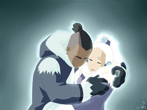 sokka and yue hold on by