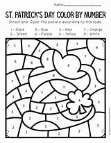 Preschool Patricks Leprechaun sketch template