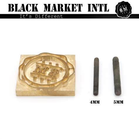 custom  leather stamp soldering iron