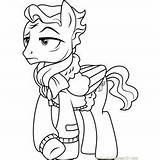 Coloring Pages Rider Wind Pony Friendship Magic Little Coloringpages101 Logo sketch template