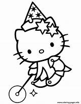 Coloring Kitty Hello Pages Magician Printable Sanrio Birthday Happy Color Clipart Hat Library Comments Print sketch template
