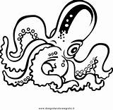 Octopus Polipo Polipi Tintenfische Animali Pulpo Tintenfisch U043e Ausmalen Malvorlage sketch template