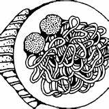 Colorear Espaguetis Pueda Aporta Deseo Aprender Utililidad sketch template