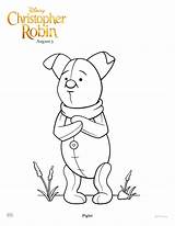 Coloring Piglet Christopher Robin Pages Disney Sheets Printable Activity Printables Movie Colouring Kids Sheet Print Christopherrobin These Simply Activities Am sketch template