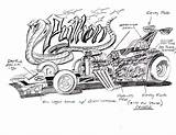 Dragster Sketches Kal Koncepts Paintingvalley Syndicate Air sketch template