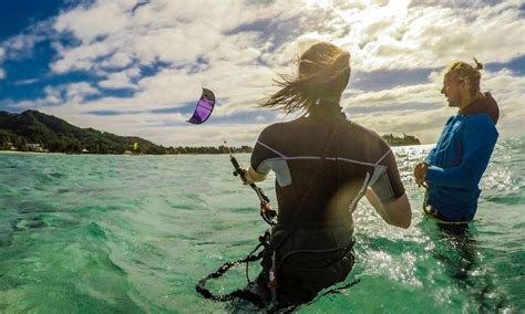 kiteboarding lessons with kitesup watersports cook islands cook islands