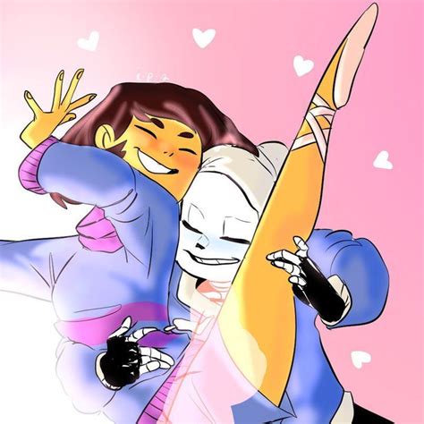 sans x frisk comic 67 undertale cute sans x frisk frans undertale