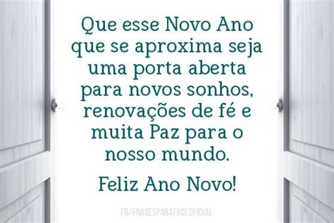esse novo ano  se aproxima seja uma porta aberta