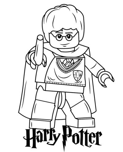 lego harry potter coloring sheet topcoloringpagesnet