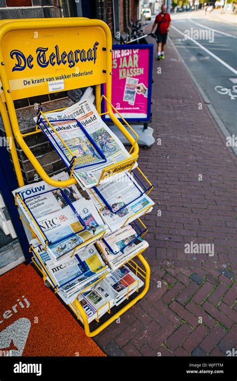 dutch newspaper trouw  res stock photography  images alamy