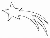 Estrela Estrelas Cadente Belem Schablone Stencil Malvorlage Stern Schablonen Patternuniverse sketch template