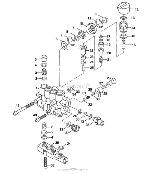 briggs  stratton power products  pressure washer pumps parts diagram  pump