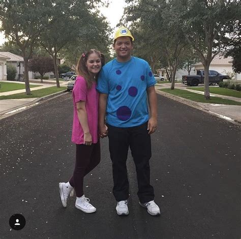 sully and boo halloween cute couple costume boo