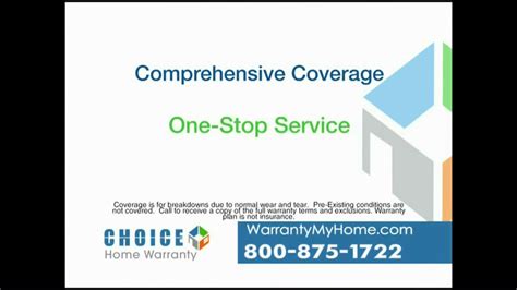 choice home warranty tv spot comprehensive coverage ispottv