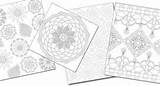 Coloring Crochet Book Interweave Pages Color Blast Copy These sketch template
