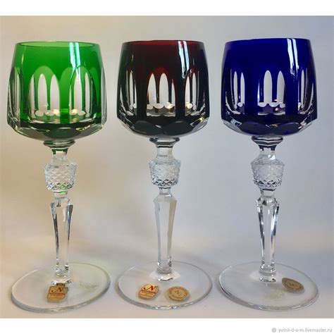 The Wine Glasses Antique Colored Crystal Nachtmann купить на Ярмарке