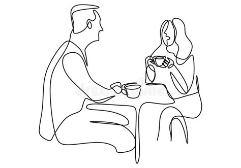 line art drawings man and woman deirdre draney