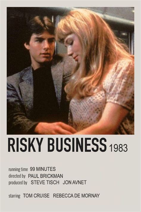 Risky Business Risky Business Film Risky Business 1983