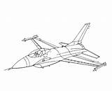 F16 Planes Helikopter Straaljager Sheets Malvorlage Simpel Flugzeug Airplane Ausmalbild Automobiles Trains Printablecolouringpages Hornet sketch template